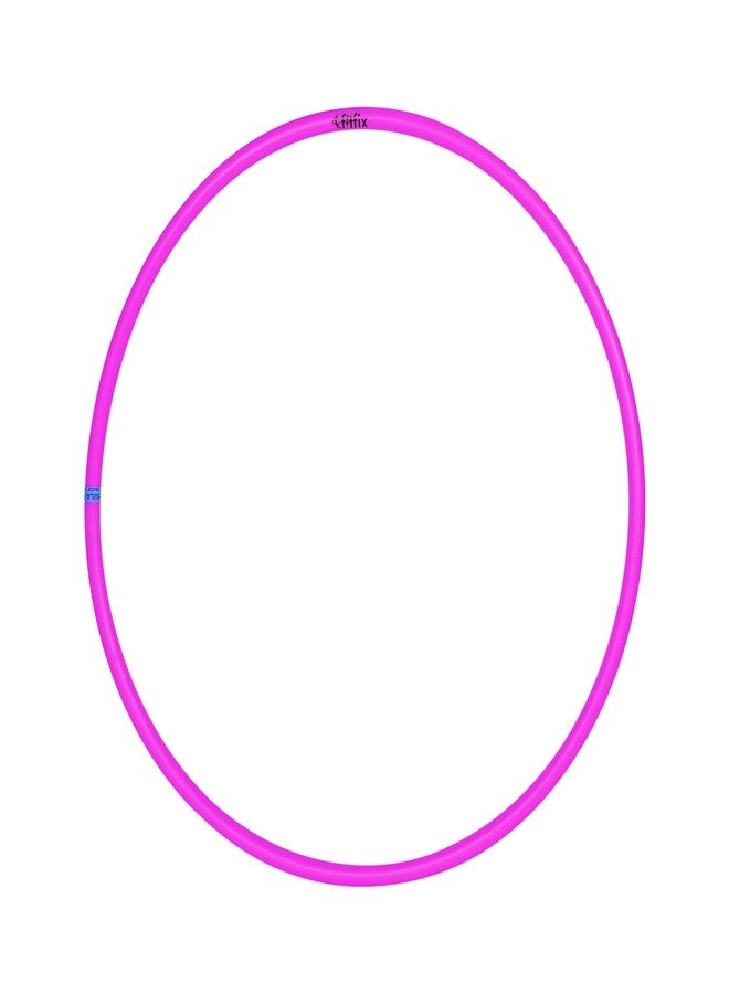 Fitfix® Welded Toy Hoop Exercise Ring for Fitness | Toy Hoop for Boys,Girls and Kids (Multi Color) (18 inch Diameter, Pack of 1 Pcs) Pink Colour Includes Carry Bag for Easy Portability - Image 1