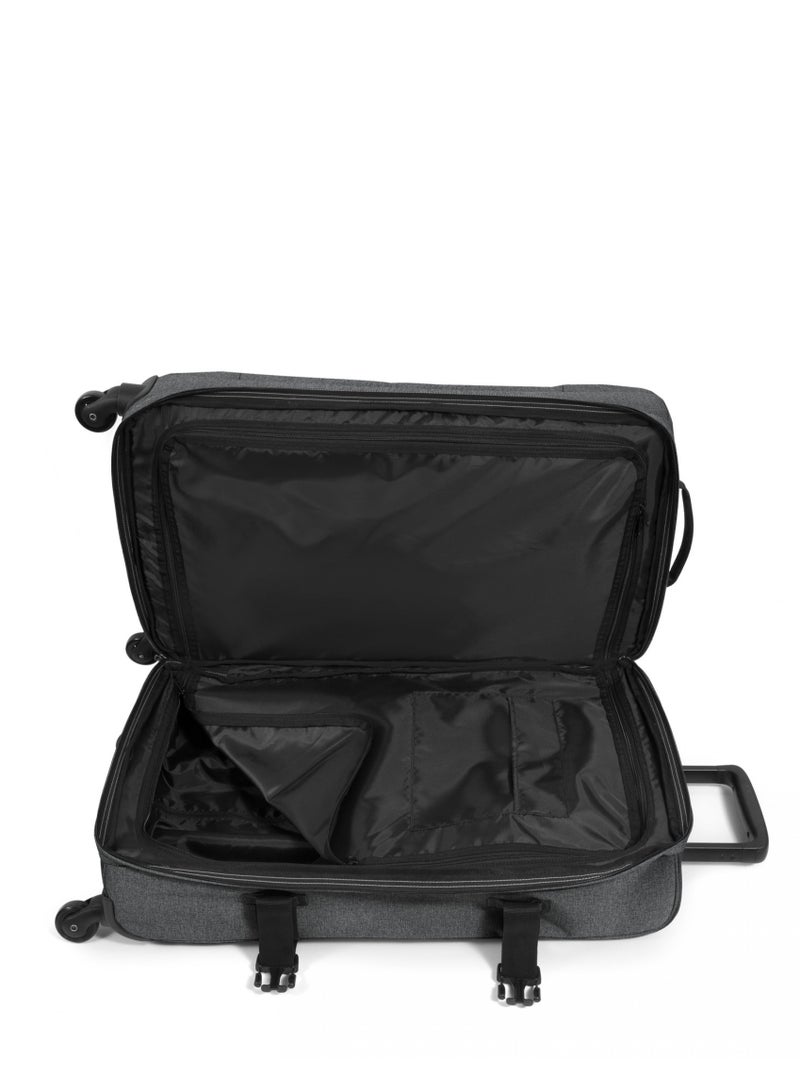 EASTPAK TRANS4 M adventure 360° Spinning wheels Trolley Luggage Bag Black Denim Medium - Image 5