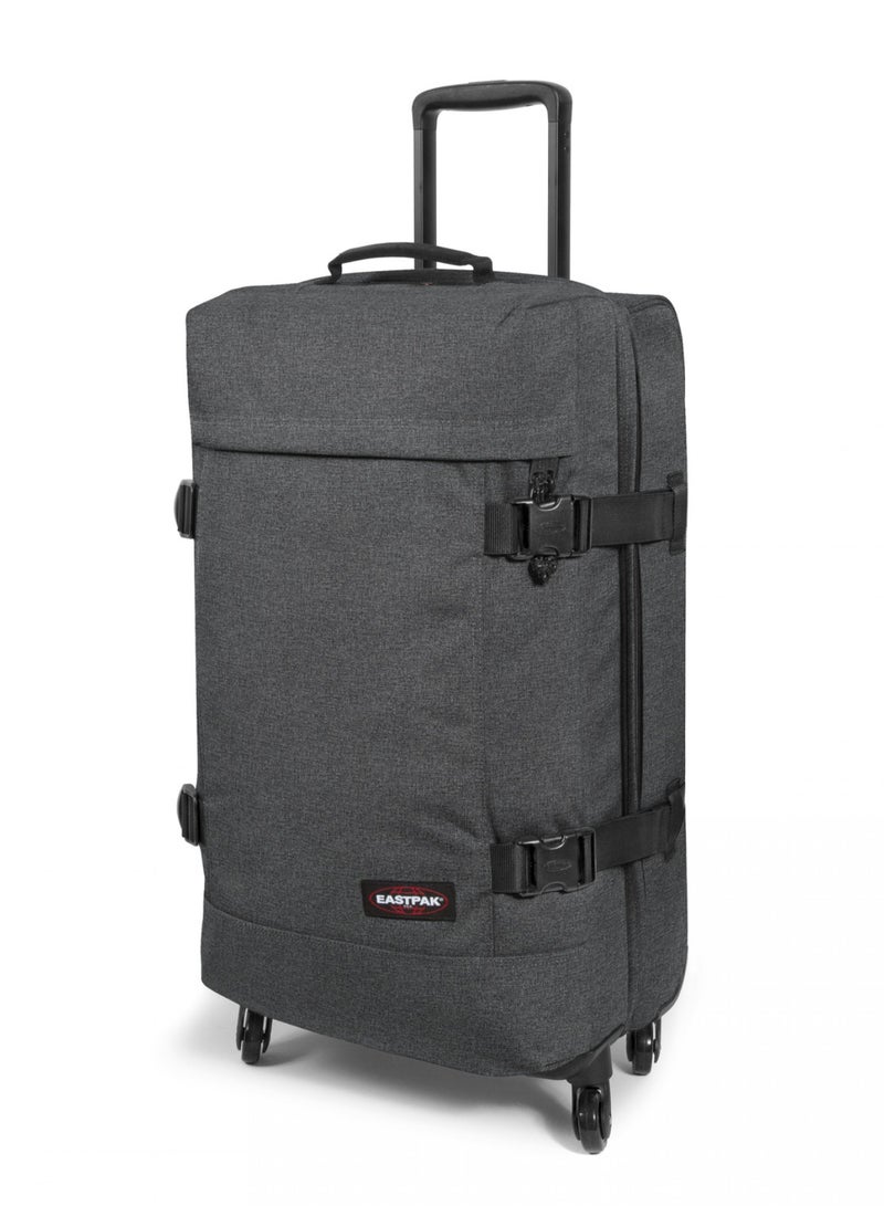 EASTPAK TRANS4 M adventure 360° Spinning wheels Trolley Luggage Bag Black Denim Medium - Image 4