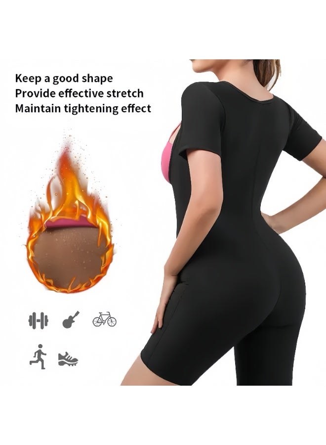 لي يوان نساء الساونا بدلة العرق قميص التخسيس سترة - Image 5