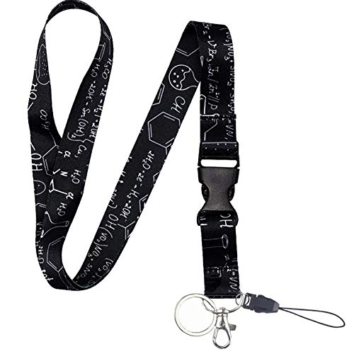 Yiflin Cute Neck Lanyard for Keys, Keychain, Wallet, ID Card Holder, with Quick Release Buckle - Image 1