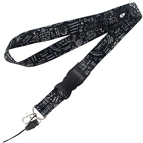 Yiflin Cute Neck Lanyard for Keys, Keychain, Wallet, ID Card Holder, with Quick Release Buckle - Image 2