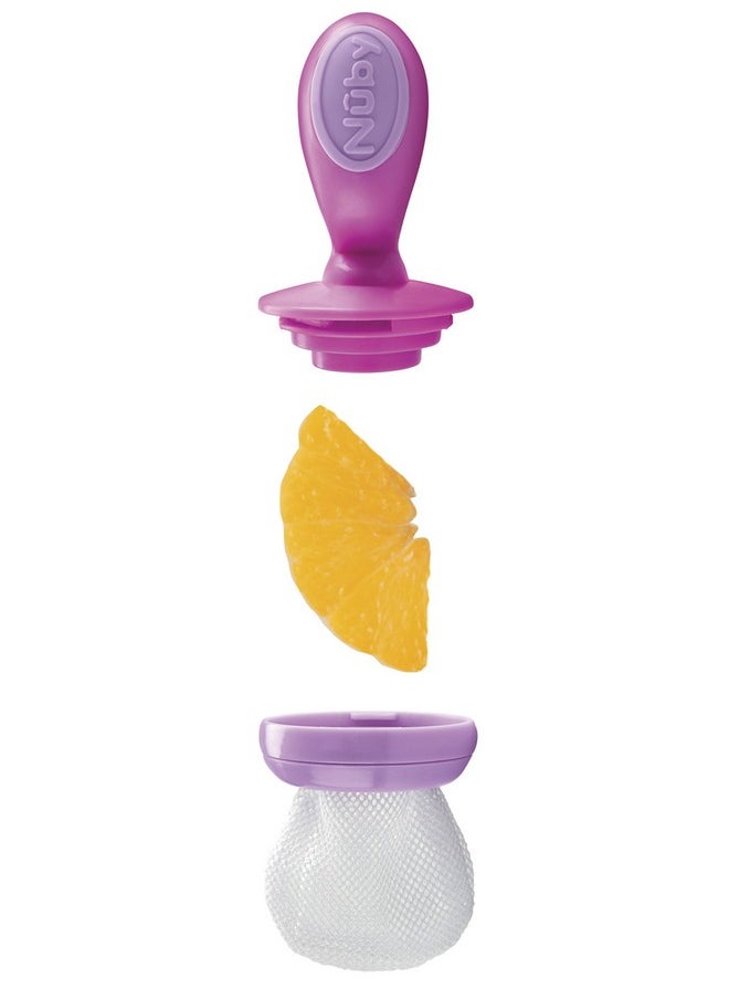 Nuby - 2 Pack Nibbler Mesh Feeders Colors May Vary - Image 1