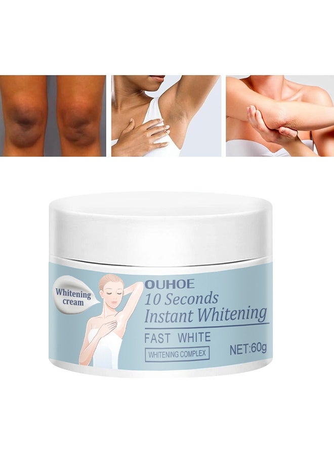 OUHOE 10 Seconds Instant Whitening Blossom  Underarm Beauty Cream: Fresh Care, Radiant Skin Confidence - Image 1