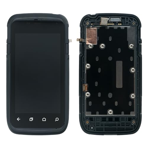 CARPSDZY CT60 LCD Screen with Touch Digitizer and Front Cover for Dolphin CT60 Barcode Scanner Handheld Mobile Computer - Image 1