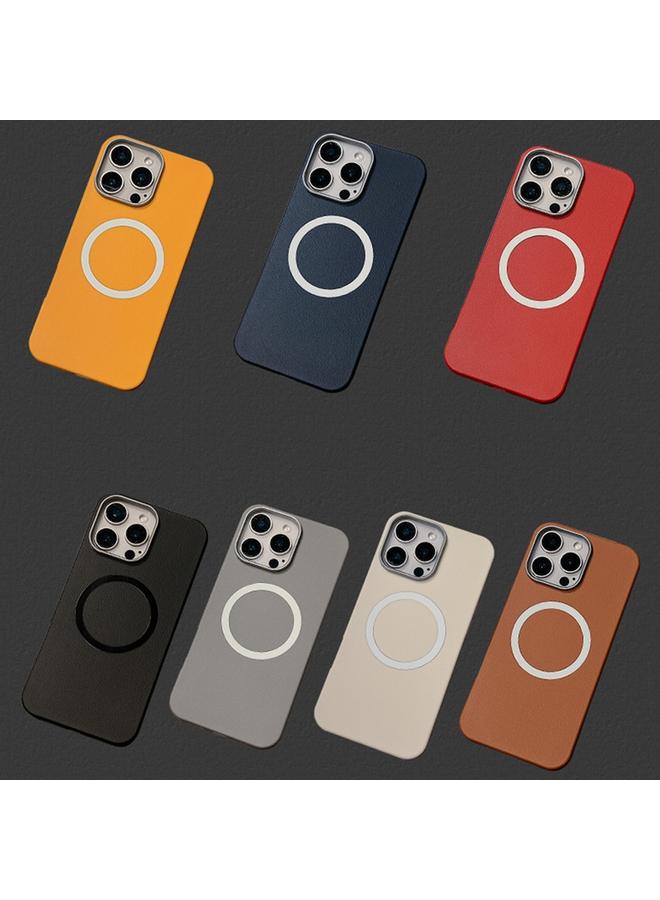 زبون جراب لهاتف iPhone 13 Pro بتصميم من الجلد مع غطاء MagSafe بتغطية كاملة - Image 2