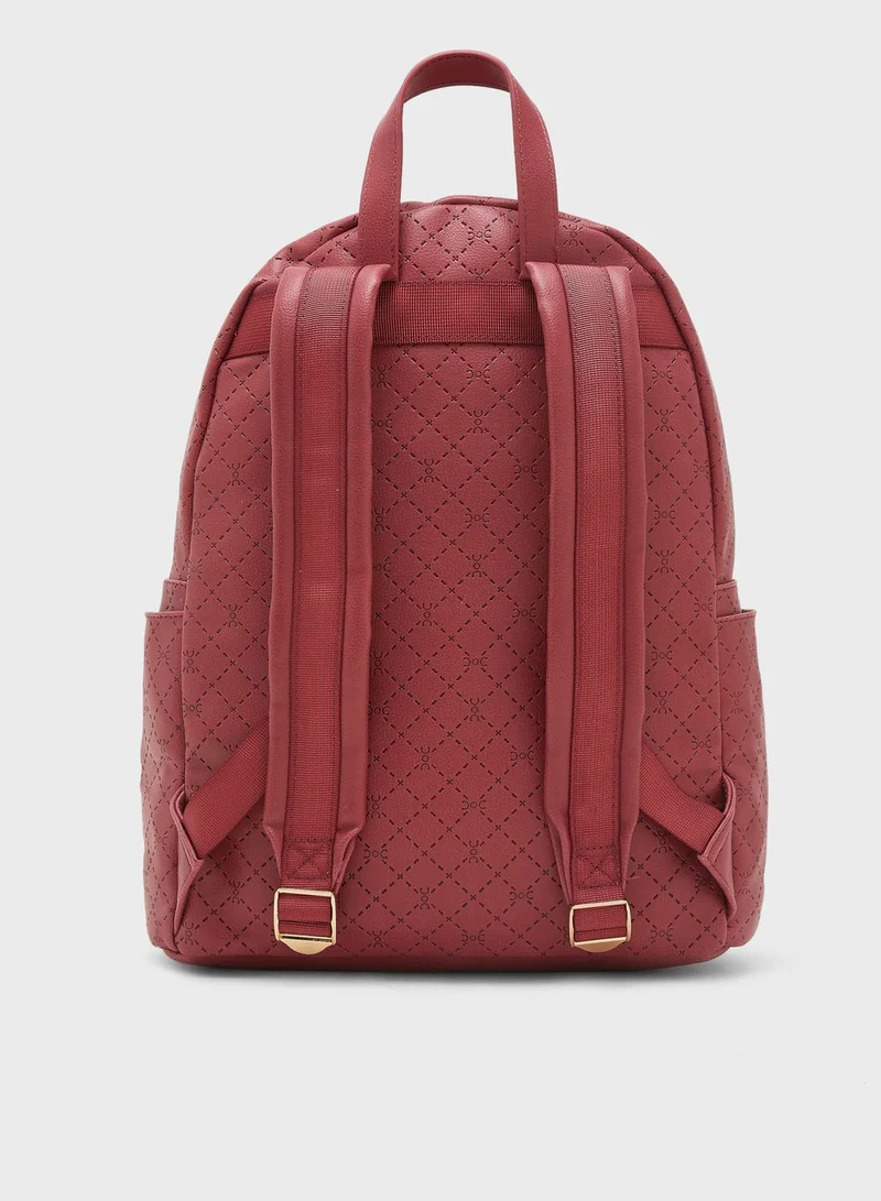 CARPISA Front Zip Pocket Backpack