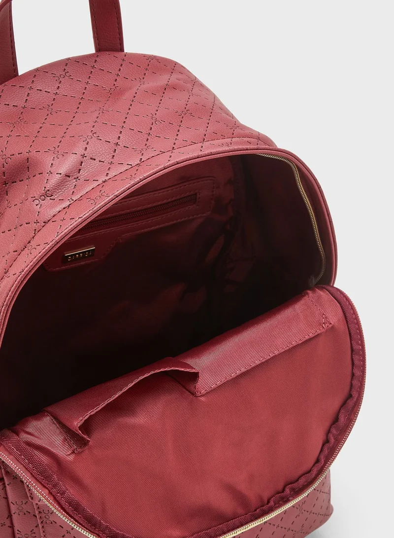 CARPISA Front Zip Pocket Backpack