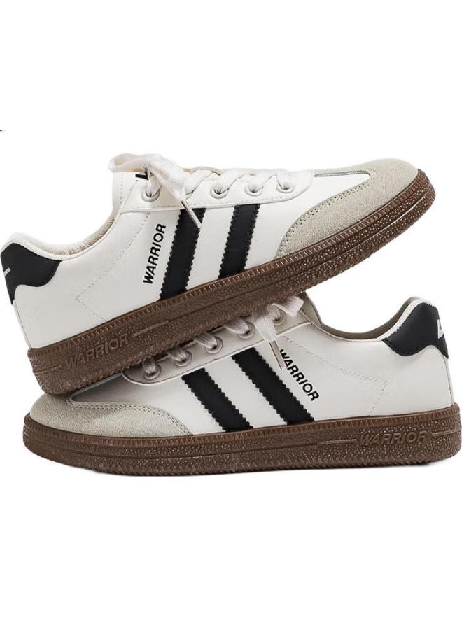 Pull Back Warrior Women'S Canvas Shoes New Style Versatile Comfortable Women'S Shoes White Grey Black Size 37 - Image 2