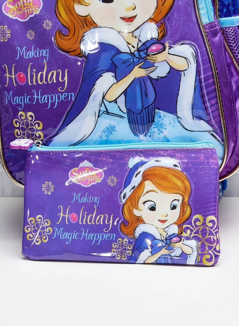ديزني صوفيا Back To School Disney Sofia 5In1 Trolley Box Set