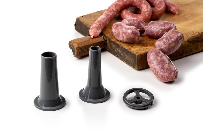 Ariete 4079 Meat Slicer and Mincer, Sausage Filler and Pasta Roller Attachments, Red/Grey (ariete moderna) - Image 2