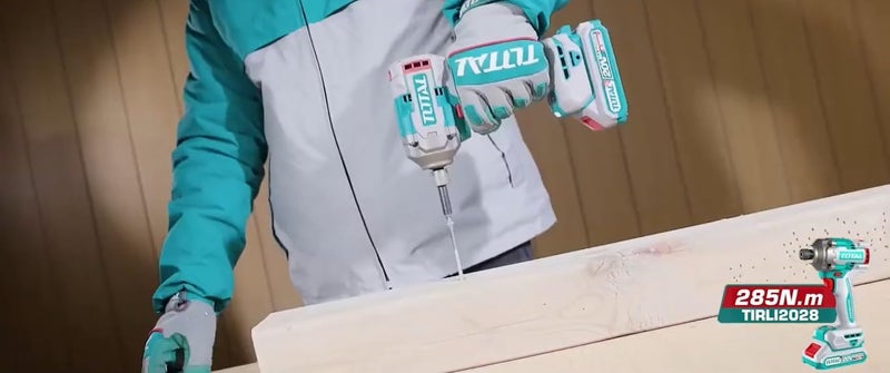TOTAL Cordless Impact Driver Tirli2028 - Image 4