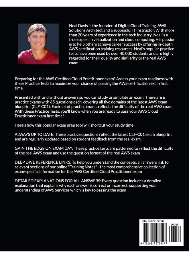 AWS Certified Cloud Practitioner Practice Tests 20: 390 AWS Practice Exam Questions with Answers & det - Image 2