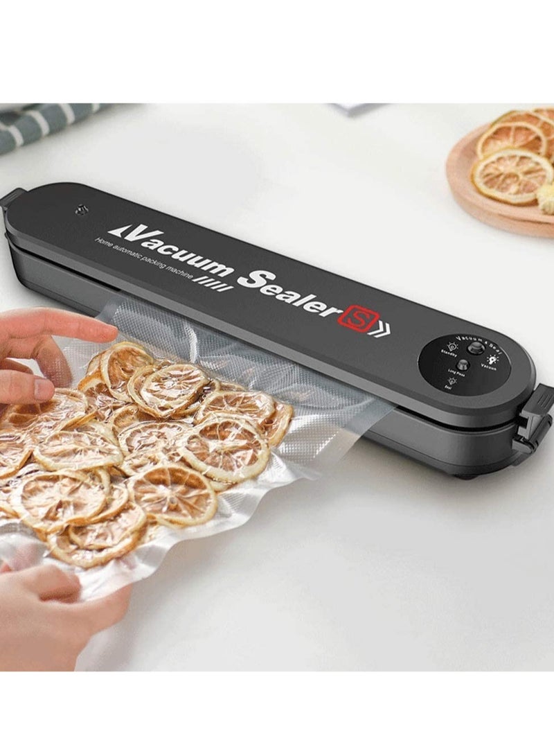 ELTRAZONE Vacuum Sealer Machine, Compact Automatic Air Sealing System for Food Storage and Food Preservation (with 15 Sealed Bags) - Image 2