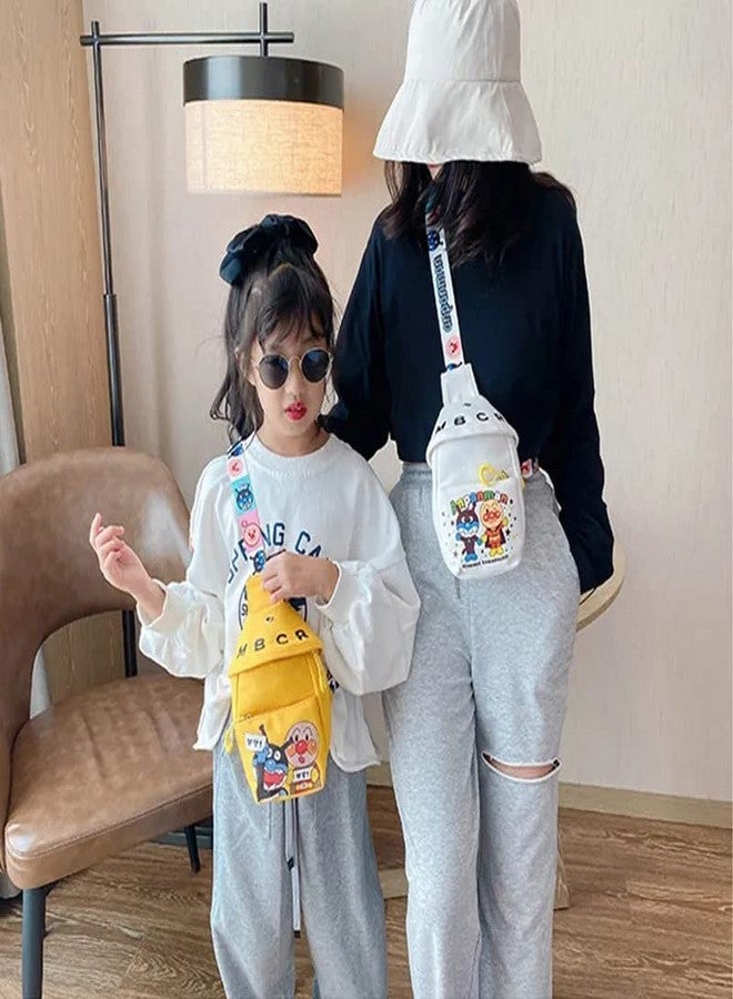 LIGHTER HOUSEï¿½ Cutest Kids Bags Cartoon Printing Shape Mobile Phone Bags Cute Mini Handbags Messenger Bags (01 Pc.) Mix Colour - Image 4