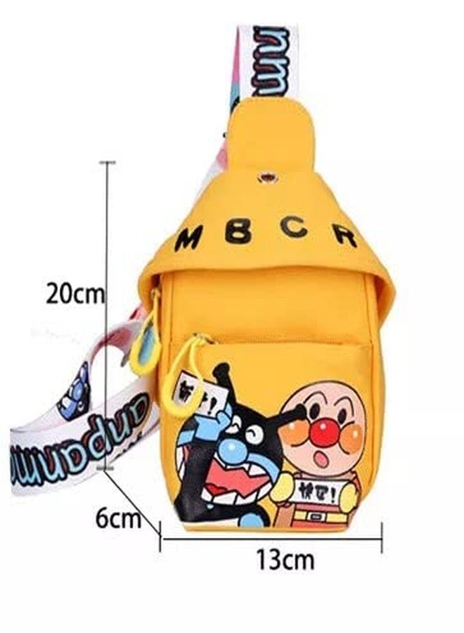 LIGHTER HOUSEï¿½ Cutest Kids Bags Cartoon Printing Shape Mobile Phone Bags Cute Mini Handbags Messenger Bags (01 Pc.) Mix Colour - Image 3