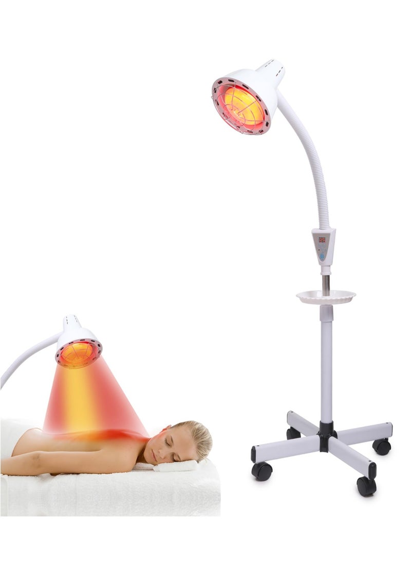 XiuWoo - Infrared Light Red Heat lamp Physical Therapy Light 275W Near Red Infrared Heat Lamp for Relieve Joint Pain and Muscle Ache - Image 1