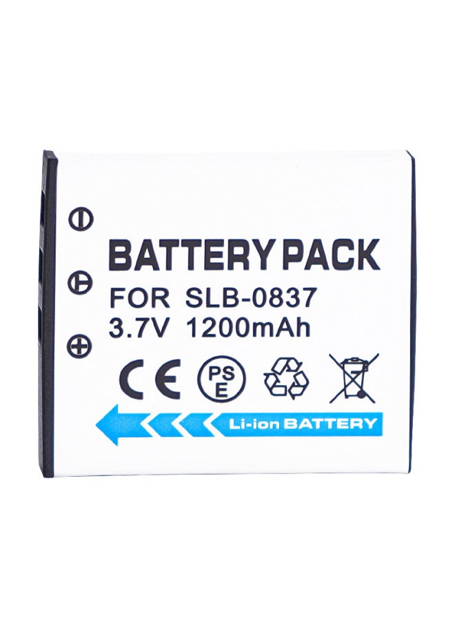 SLB-0837 Battery Suitable For Samsung Camera I5 I6 L73 L50 L60 NV3 NV5 NV7-Standard Capacity:1200mAH