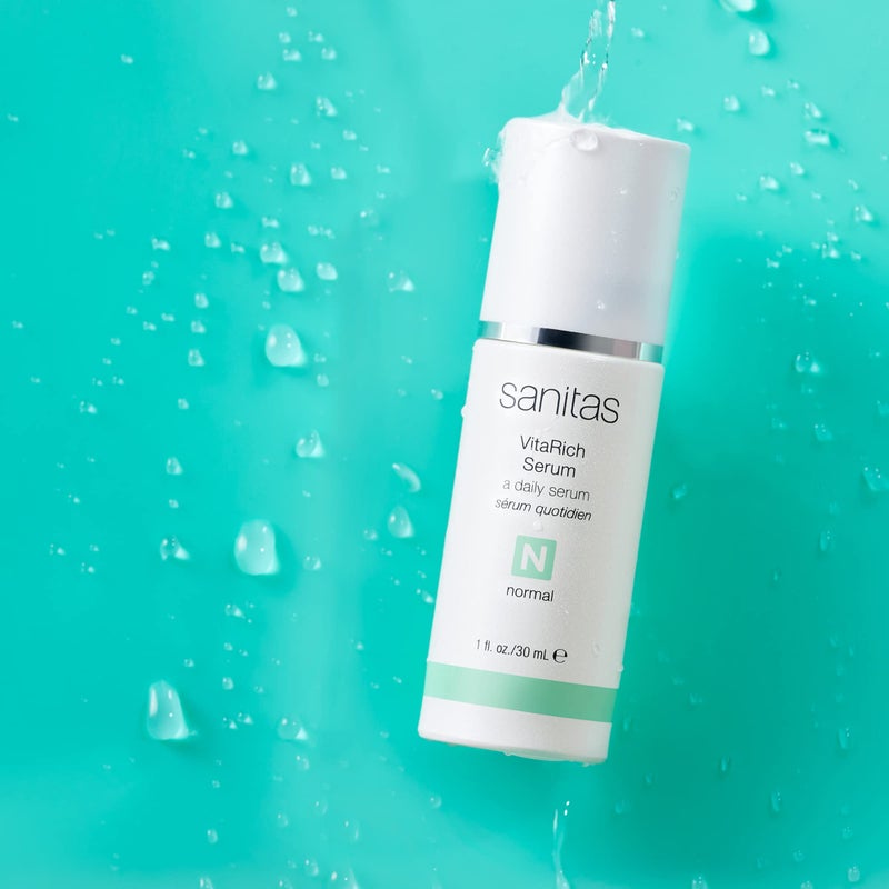 Sanitas Skincare VitaRich Serum, Hydrating, Reparative Serum, Multivitamin Blend, Vegan Squalane, 1 Ounce - Image 2