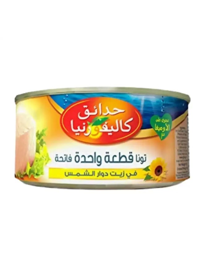 California Garden Ready To Eat Light Solid Tuna In Sunflower Oil- 185gms - Image 2