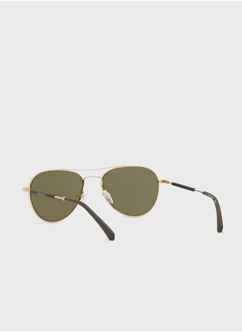 Calvin Klein Jeans Aviator Sunglasses