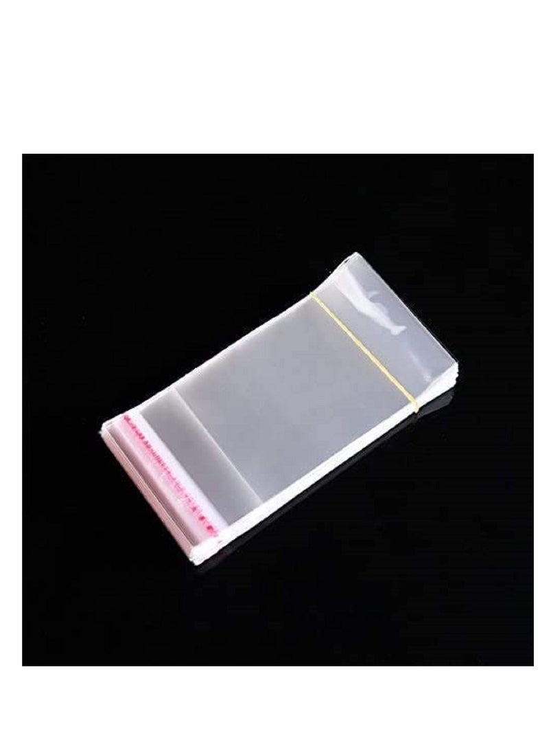 althiqahkey - Plastic Bags Self Sealing Cellophane Crystal Shiny Clear Cello Transparent Pouch Self Adhesive Resealable for Packing and Storage 20cmx30cm 200 Pieces - Image 1