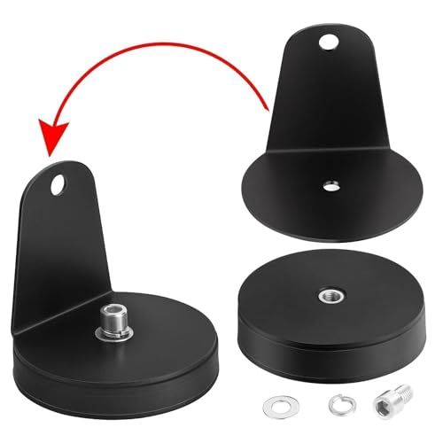 AKD Part Magnetic Base Mounting Brackets, 2pcs Powerful Sucker Holder Magnet Mount for LED Light Bar, Pods, Off Road Driving Lights - Image 4
