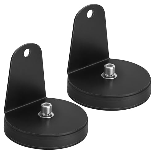 AKD Part Magnetic Base Mounting Brackets, 2pcs Powerful Sucker Holder Magnet Mount for LED Light Bar, Pods, Off Road Driving Lights - Image 1