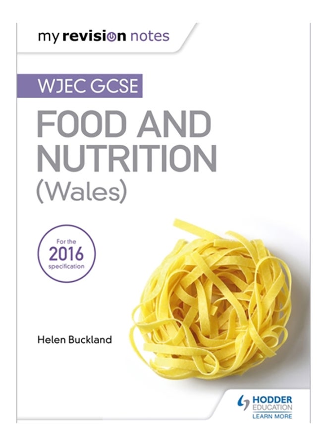 Wjec Gcse Food And Nutrition (Wales)