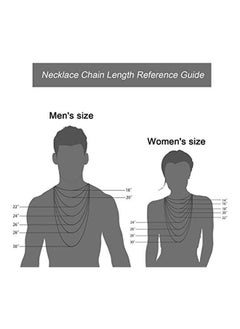 Generic FEEL STYLE Men Necklace Stainless Steel Chain 925 Silver Rope Chains 3-5mm Twist Rope Box Necklace 14-30 Inch Necklaces for Mens Women Boy Teen Jewelry Gift  - Image 4
