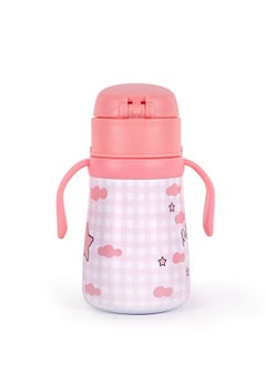 Milk & Moo Milk&Moo Stainless Steel Kids Water Bottle 360ML Cancin  - Image 2