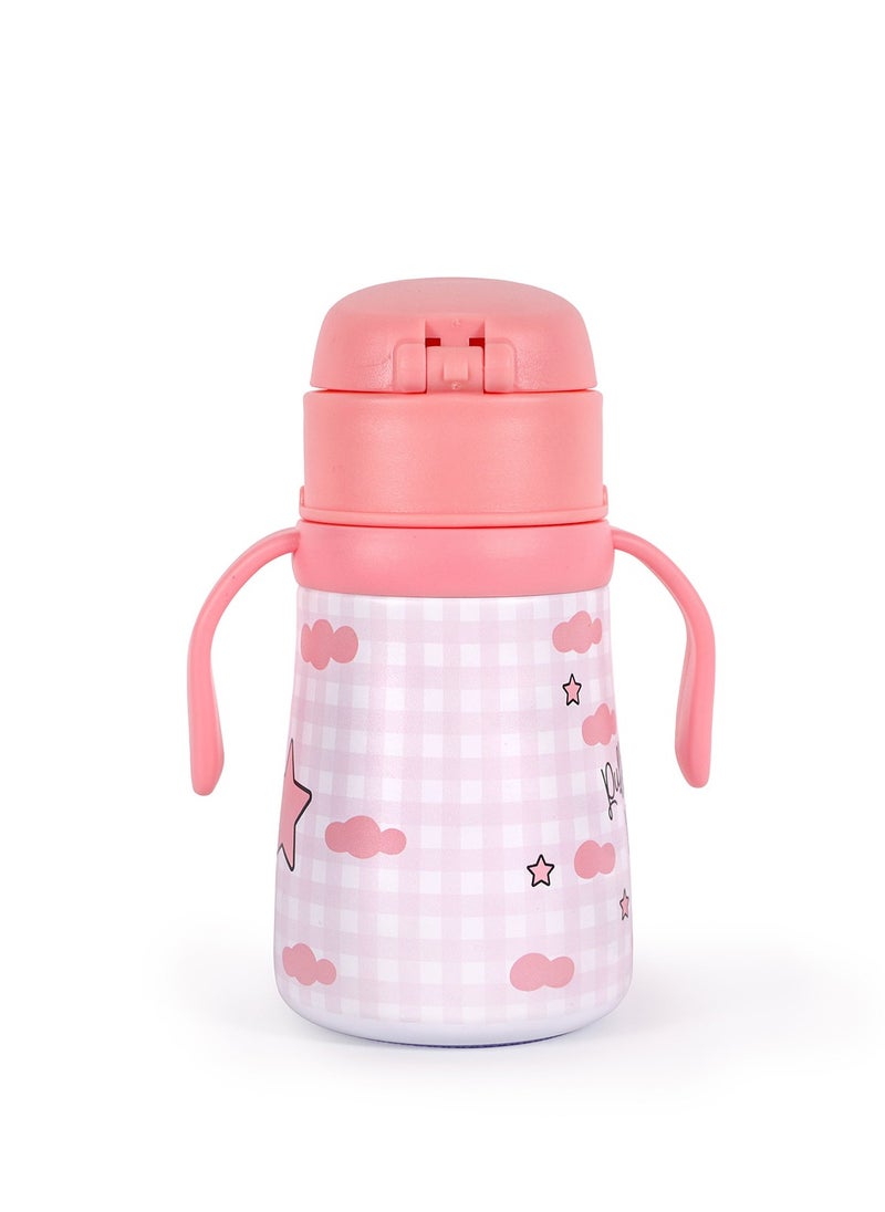 Milk & Moo Milk&Moo Stainless Steel Kids Water Bottle 360ML Cancin  - Image 2