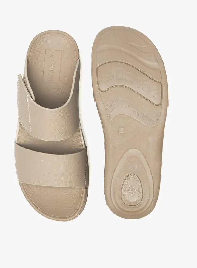 Le Confort Solid Slip-On Sandals