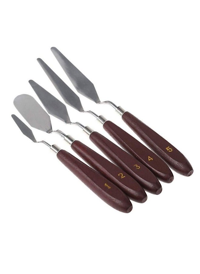 ArtBee ArtBee Painting Knives of Various Size & Shapes Set of 5  - Image 1