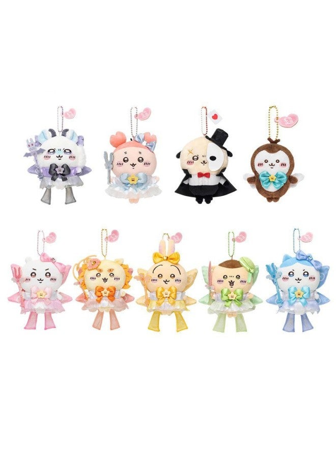 Girl Wow Plush Ji Mono Series Ica Flying Squirrel Sea Lion Super Fairy Lion Sa Magic Chestnut Pendant Chiikawa-Specifications:Standard-Color:Usachi Black Magic Pendant  - Image 3