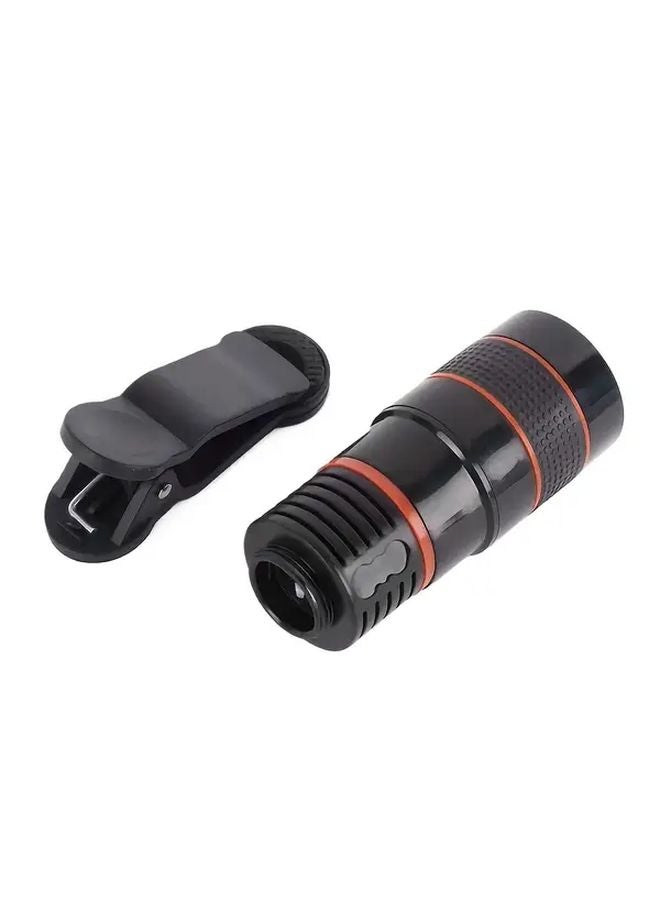 1pc Clip On Phone Lens Optical Zoom For Stargazing Outdoor Concerts Travel - Image 1