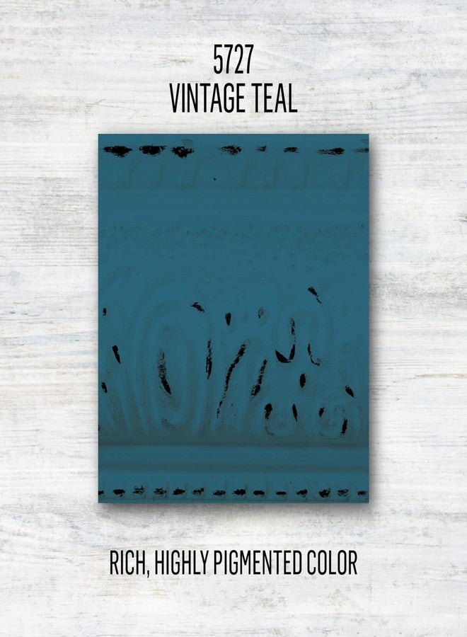 FolkArt Vintage Teal Home Decor Chalk Furniture & Craft Paint 2 ounce, 1 Count (Pack of 1) - Image 3