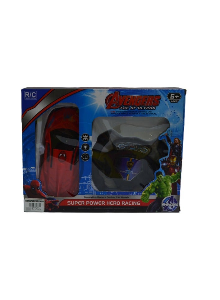 Superhero Racing Car
