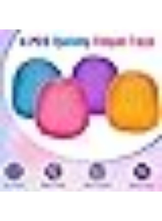 TABa 4PCS Stress Balls Squishy Fidget Toys for Kids and Adults, Super Solid Jelly-Cube Sugar Balls for Classroom Prize Favors Stocking Stuffers - Image 3