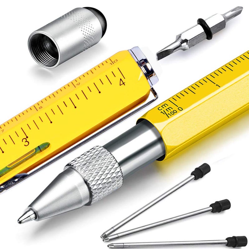 hongred Dad Gifts, hongred Multitool Pens, Mens Gifts for Him Stocking Stuffers for Men, Office Gifts for Coworkers, Teacher Gifts for Boyfriend Gifts for Men or Women, Cool Gadgets for Men - Image 1