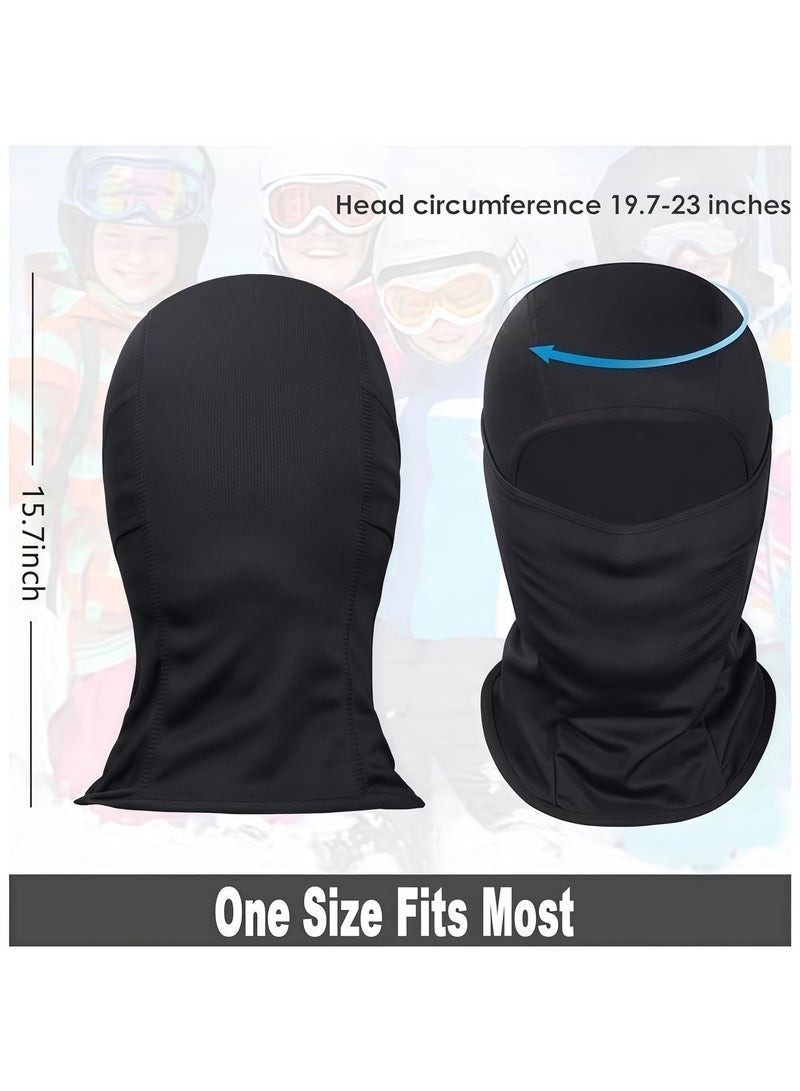 BlueHole Breathable Full Face Mask for Skiing, Motorcycle, Running, and UV Protection – Lightweight & Durable - Image 4