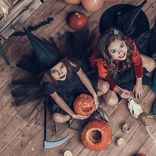 KICOFIT Tutu Skirts Women Halloween Costume Party Dress Up Running Skirt 4 Layers 5 Layers Black - Image 5