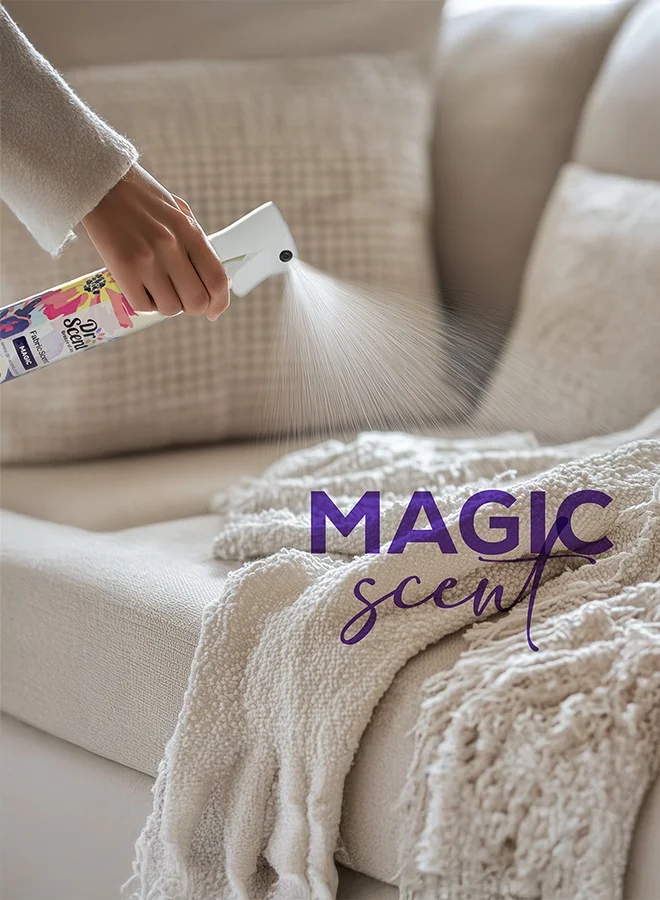 Dr Scent Fabric Spray Magic - Main note Agarwood Praline Clove - 300ml