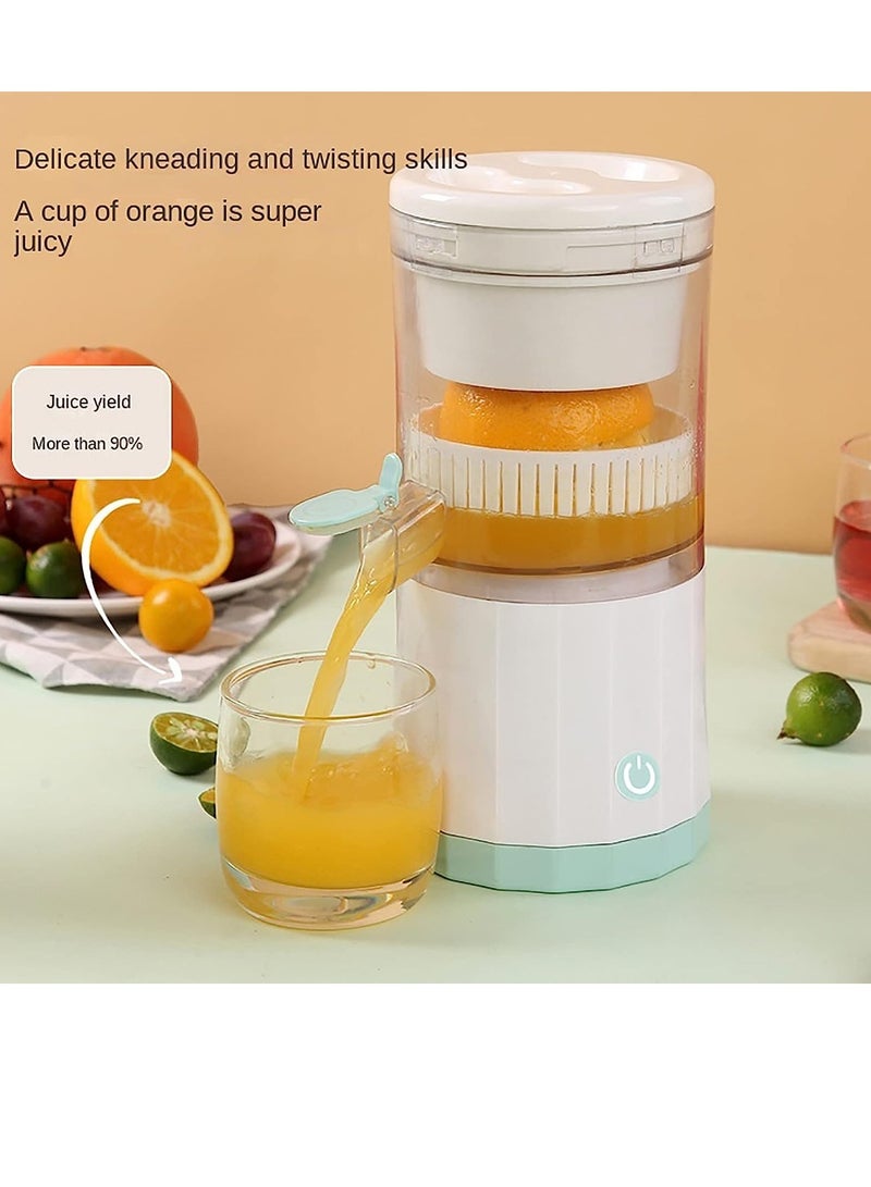 ELTRAZONE Wireless Fully Automatic Electric Juicer, 700ML Portable Blender, Mini Juicer with Pomace & Juice Separation, Over 90% Juicing Rate, BPA Free – Ideal for Passion Fruit, Lemon, Orange, Pears  - Image 2