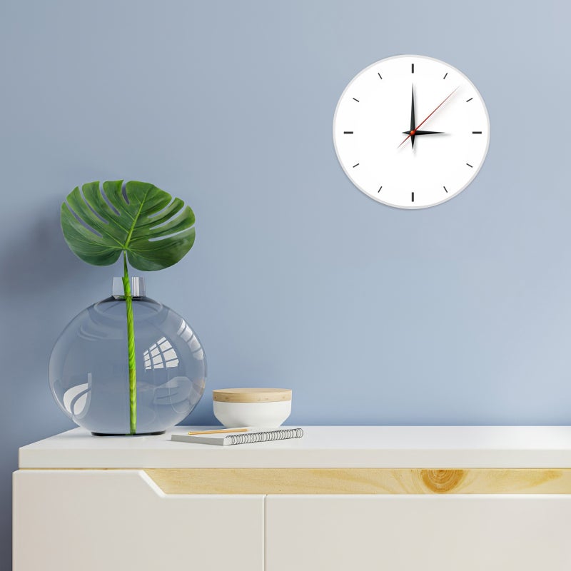 🏠 إطار ساعة حائط بتصميم حديث مع حافة ضيقة للزينة المنزلية والمكتبية - Image 3