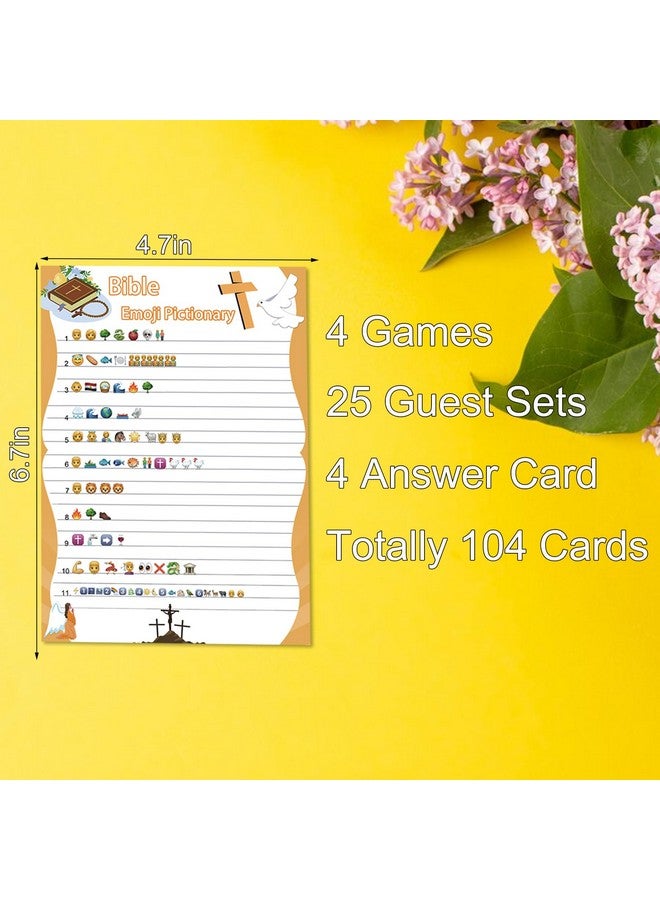 MLOLM 104 Pcs Bible Game Cards Bible Trivia Quiz Game Cards Christian Party Game for Adults and Family Religious Activities Games for Vacation Bible School Sunday Church Easter Favors Supplies Jesus - Image 2
