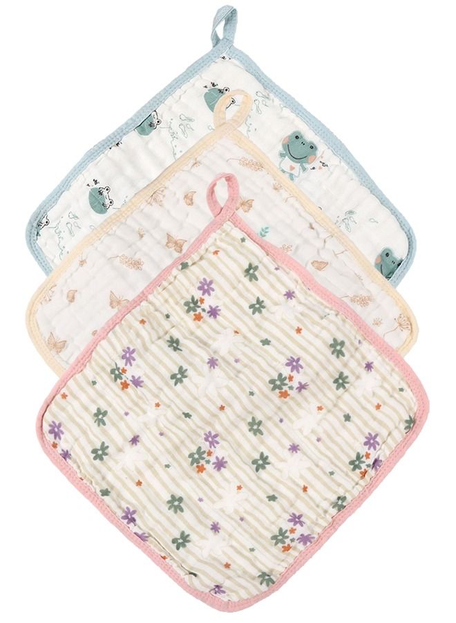3-Piece Wipes Soft Super Gentle Delicate Skin Towel Set With High-quality Material - Image 1