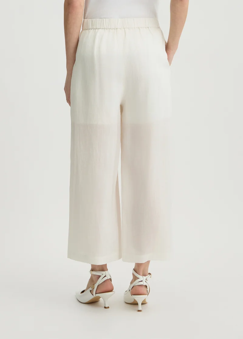 Liu Jo Ramie palazzo trousers