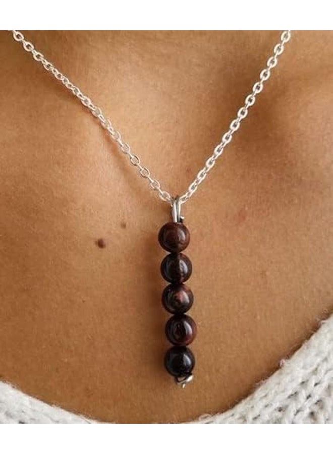 Tiger Eye Pendant Necklace - Image 2