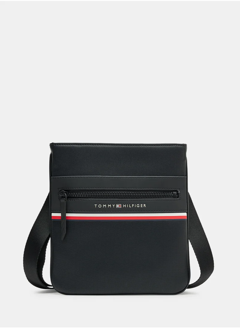 تومي هيلفيغر TH Stripe Mini Crossover Bag